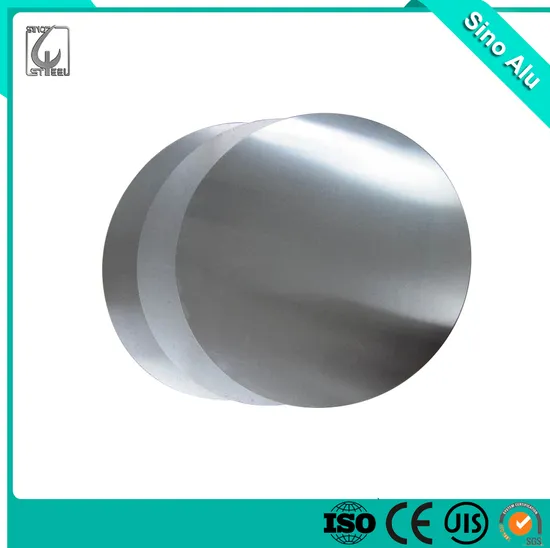ASTM 1050 1060 1100 H24 Aluminium Alloy Cookware Utensils Manufacturing Material 0.9mm Aluminum Circle Disc for Aluminum Pot