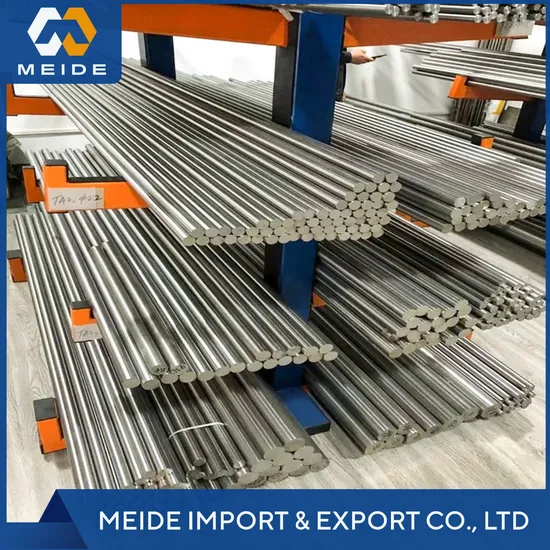 Price of 1kg Titanium Bar Ta2 ASTM Gr2 Gr5 6al4V Eli High-Purity Titanium Alloy Bars for Medical and Chemical Industries