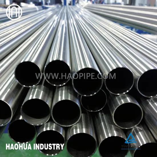 Titanium Tube and Pipe ASTM B338 Corrosion Resistant Titanium Alloy Tubes for Petrochemical