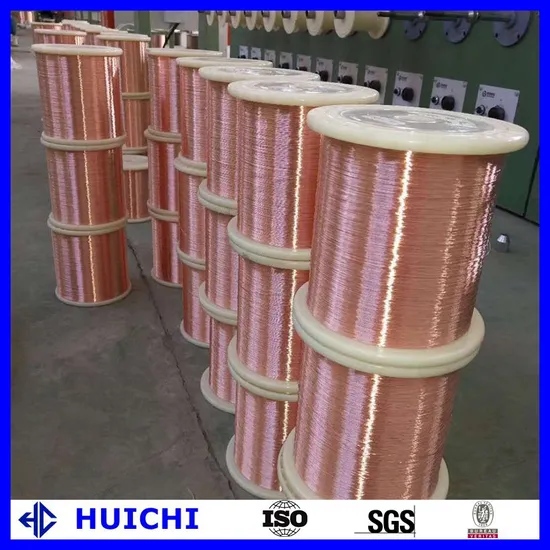 China Heating Element Cold Drawn 0.1mm Bare Pure Copper Wire in Spools
