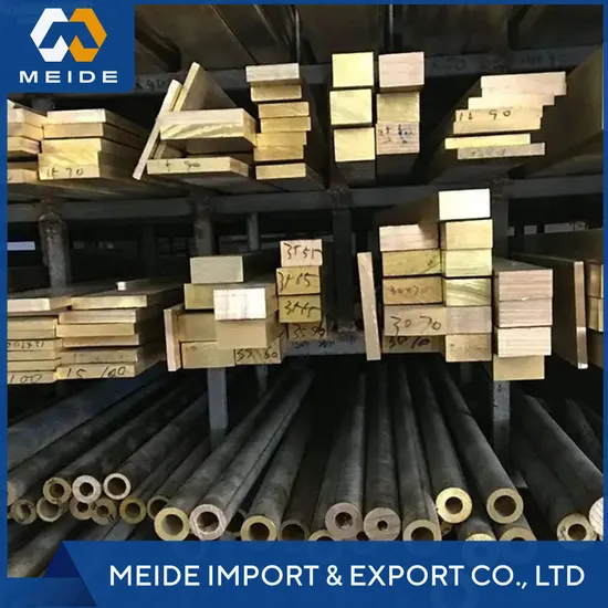 Brass Coil Manufacturer C12200 C10400 C21000 C22000 C24000 Brass Plate/Copper Round/Square/Hexagonal Copper Rod