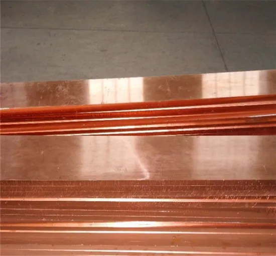 Copper Flat Bus Bar C11000 C10100, Copper Electric Bar