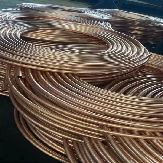 Refrigerator Pancake Red Wall C1100 Copper Pipe for Air Conditioning