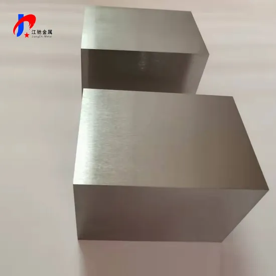 Bright Polished Thickness 0.05-30.0mm Tungsten Plate and Tungsten Copper Sheet Used for Heating Furnace, Tungsten Copper Alloy Wcu Sheet in W-1 Tungsten