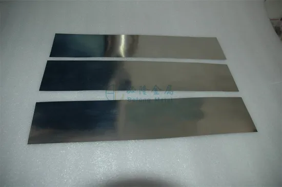 High Density 99.95% Pure Tungsten Sheet Price 0.1mm Thick
