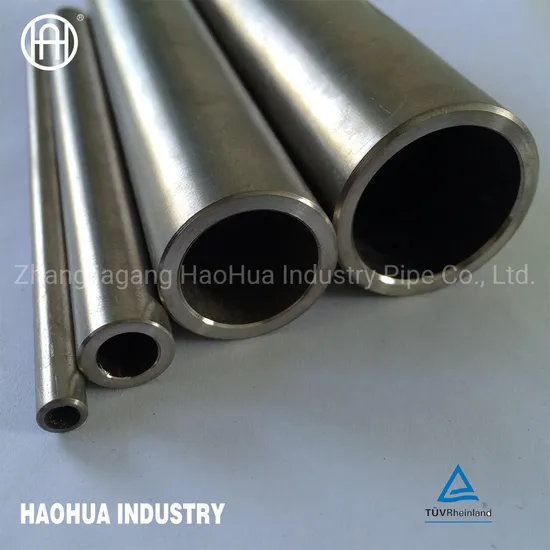 ASTM B338 Gr1, Gr7 Seamless Titanium Tube for Chemical Medical Industry