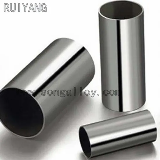 ASTM B338 Large Od Metal Pipe Titanium Tube and Pipe Heat Exchange Tube
