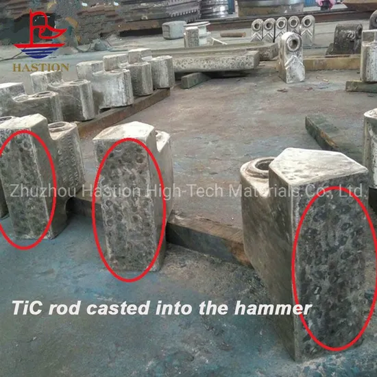 Titanium Carbide Cermet Round Rod for Hammer Drill Bit