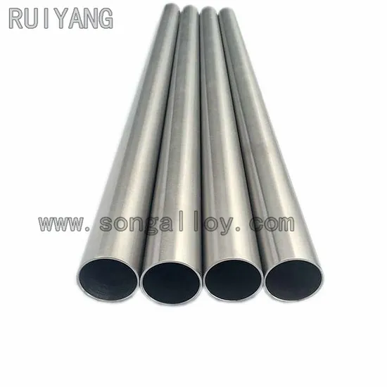 Manufacture Titanium Tube Gr1 Gr2 Heat Exchange Tube