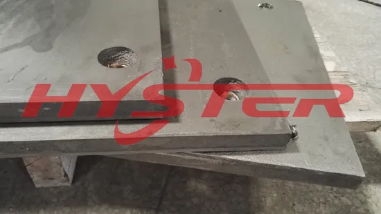 Professional Manufacture of Bi-Metallic Wear Plate 63HRC for Chute and Hopper