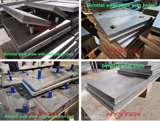 High Impact Chute Liner Plate 700bhn in Thickness of 6/6mm to 120/30mm