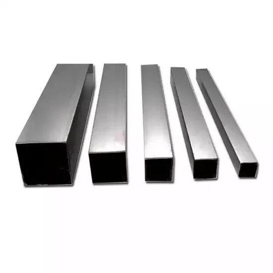 Stainless Steel Polished Pipes Ss201 SS316 SS304 Stainless Steel Square Pipe