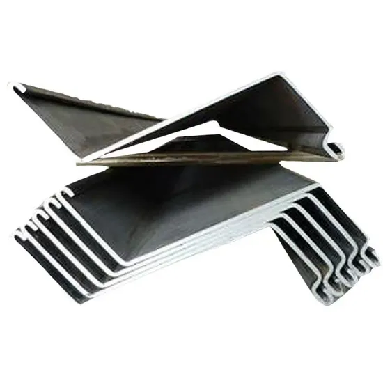Grade 50 Hr Steel Sheet Piles 770*343.5*8.5 Z-Shape Sheet Pile