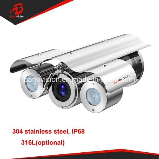 Explosion Proof Anti Corrosion Network Ik68 IP Bullet Wiper CCTV Camera