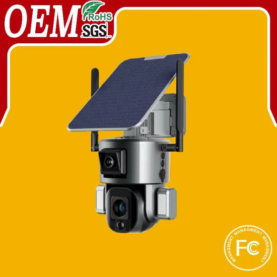 Solar CCTV Camera Home Security WiFi Solar PTZ Camera Rechargeable Outdoor