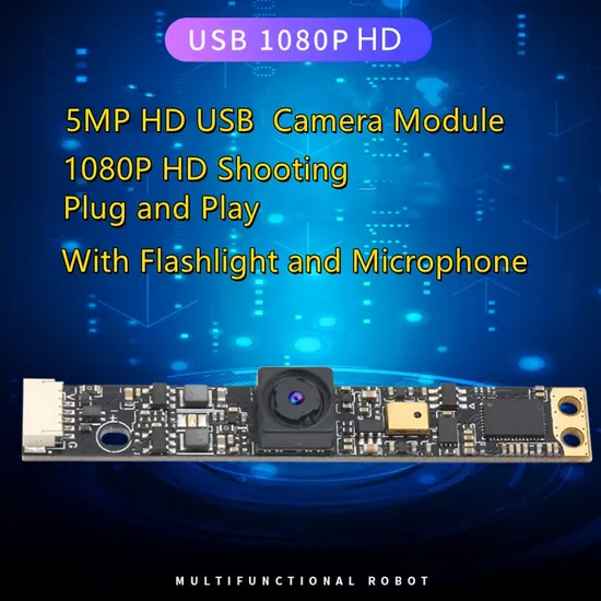 Ov5648 Sensor 5MP HD Face Recognition&Vivo Detection USB Camera Module