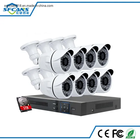 Home Waterproof Security Camera CCTV Complete Kit Systems