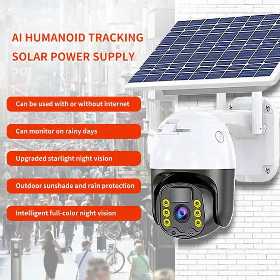 4G Dual Lights PT Outdoor Camera Human Detection Solar Battery CCTV Camera Outdoor Home ATM Office WiFi 4G PIR Security Camera