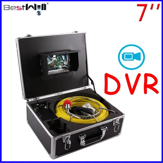 7′′ Digital Screen DVR Sewer/Pipe/Drain/Chimney Video Inspection Camera 7D1