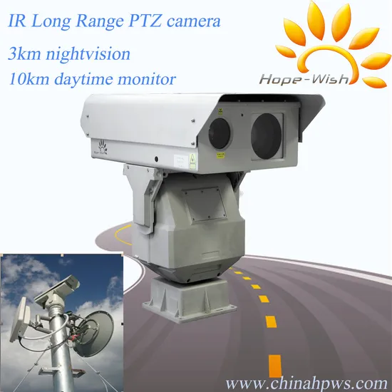 Laser Camera Long Range PTZ Night Vision Infrared 10km