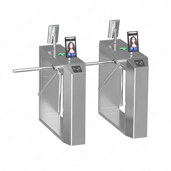 Swing Turnstile Gate Supermarket or Gym Entrance Swing Barrier Rifd Access Control
