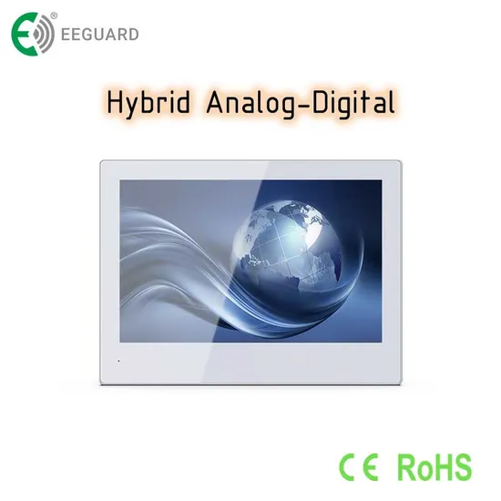 Hybrid Analog-Digital WiFi 8′′ IPS Video Doorphone Intercom Home Security System