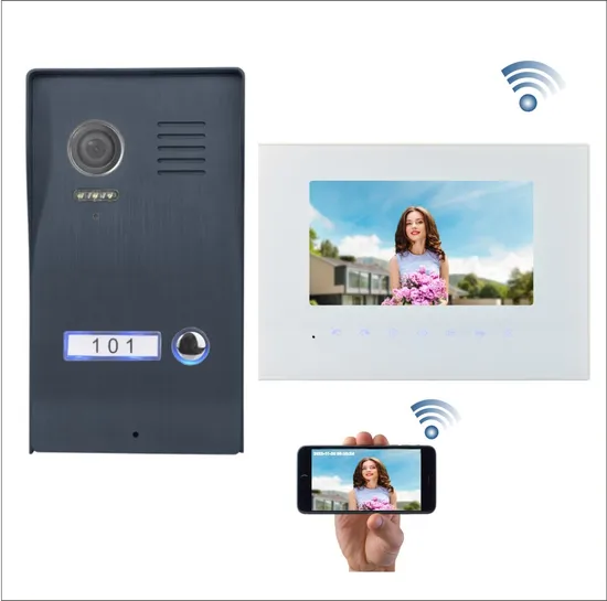 Novelty Door Entry Doorbell, 2 Wires Bus WiFi Video Doorphone 1 Family