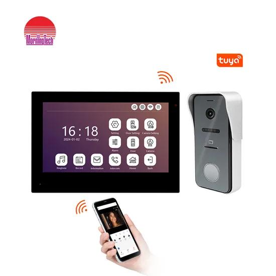 IP/WiFi HD Touch Screen Intercom System Smart Video Door Phone
