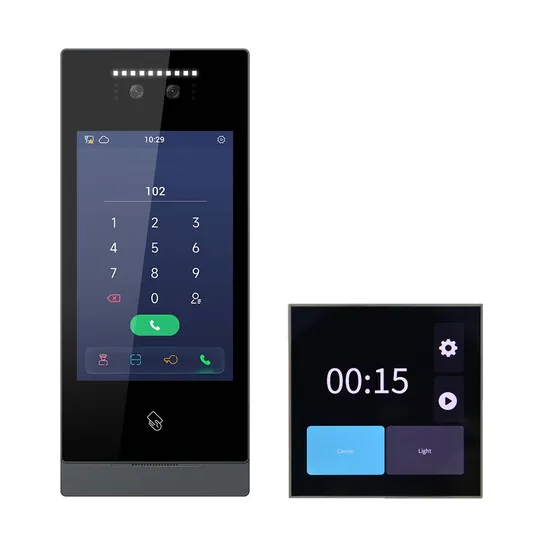 Easy for Management Facial Intercom Access Control, WiFi IP Video Doorphone for Building