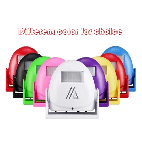 3AAA DC9V Battery Infrared Motion Sensor Doorbell