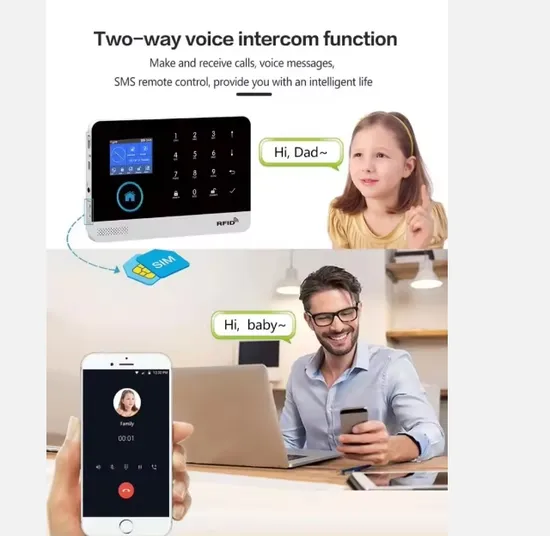 Factory Supply Smart Life Intrusion Anti-Theft Intruder WiFi GSM/ GPRS Burglar Wireless Home Security Alarm System Wf103