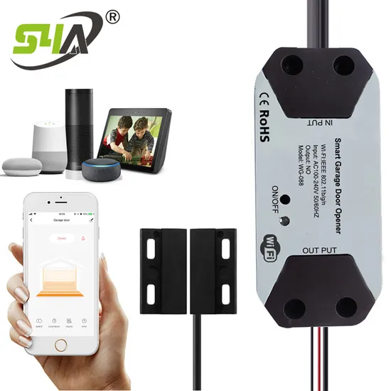 Tuya Access Control Smart Garage Door Opener Supports Alexa and Google Home Voice Control