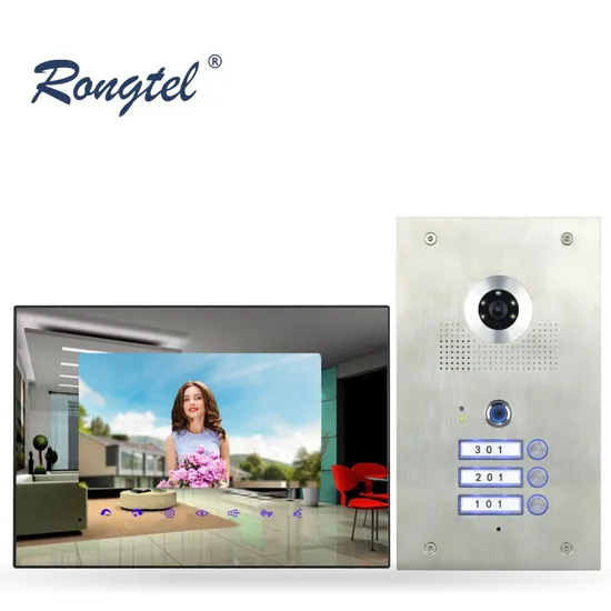 2-Wire Fingerprint Touch Buttons Home Security Intercom System