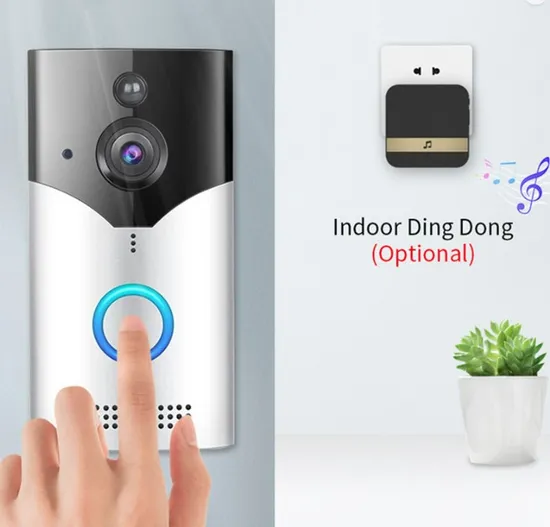 Waterproof Wireless Audio Door Phone Door Bell with Camera and Voice Intercom