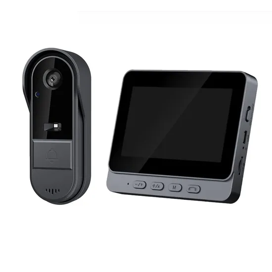 4.3inch Screen Video Doorbell Waterproof Ring Wireless HD Home Security Smart Camera