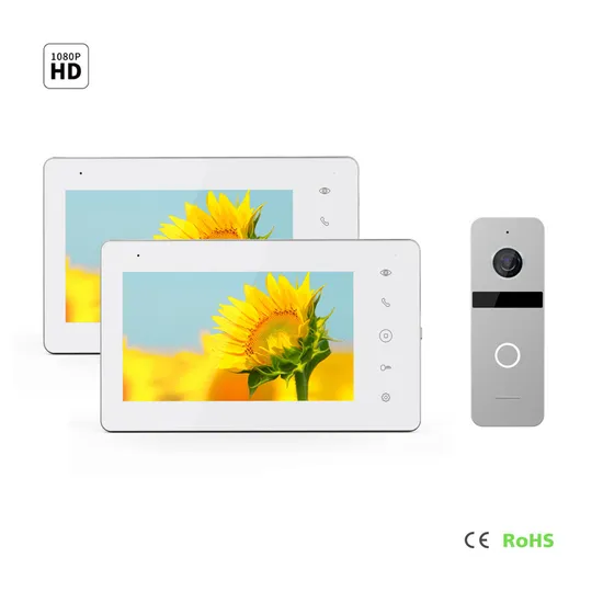 Touch Screen Home Security IPS HD Interphone 7" Video Door Phone Intercom