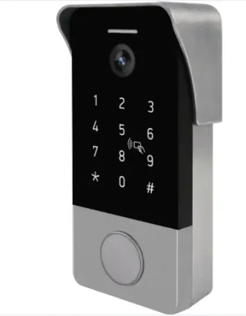TCP/IP WiFi Home Security Metal Video Doorbell IP Doorbell Support Smartphone Remote Unlock Control Bc002
