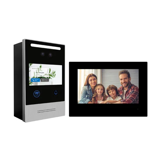 Muti-Function Video Intercom System with 1-6 Apartments HD Camera Villa Tuya Door Phone Intercom