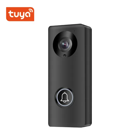 New Arrival Tuya Smart Home 1080P TCP/IP Wireless Intelligent Video Doorbell Mobile Remote Monitoring Video Intercom Doorbell