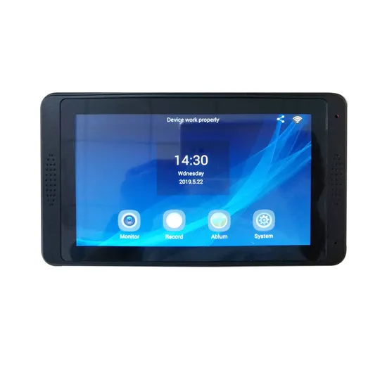 Digital LCD Monitor HD Indoor Monitor Fingerprint Unlock Video Doorbell