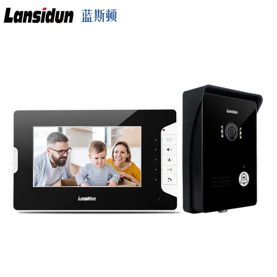 7 Inch Smart Doorbell Unlock Villa Home Security Video Door Phone