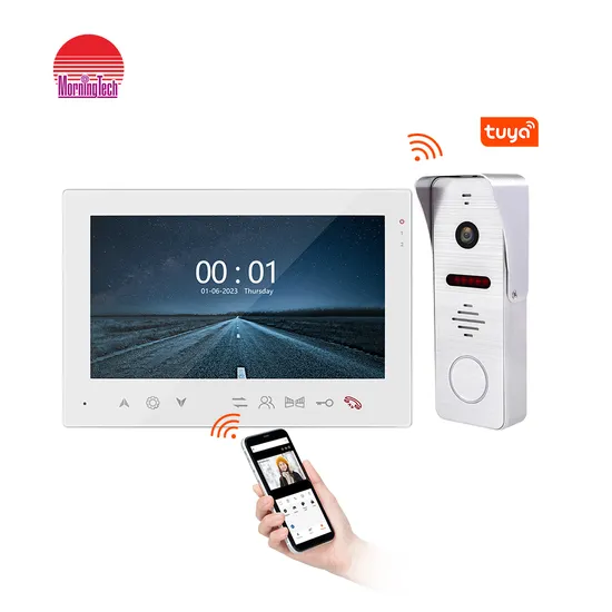 Tuya WiFi Video Intercom HD1080p 4wire Sensor Button Doorbell