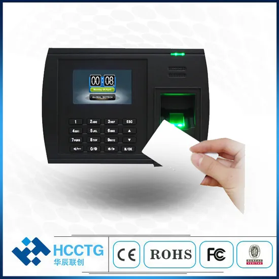 Maquina Registradora De Tiempo Biometrica Barata Del Sistema De Asistencia Del Tiempo De La Huella Dactilar (HGT5000)
