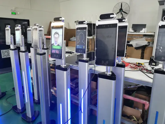 8" Access Control System for Public Location with Face Recognize Camera and Temperature Testing RFID Card Reader for Re-Open