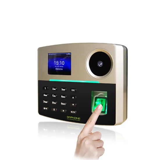 Fingerprint and Palm Recognition Time Clock with Backup Battery