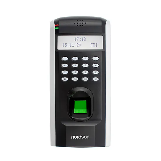 Network Touch Screen Wiegand Signal Granding Fingerprint Time and Attendance