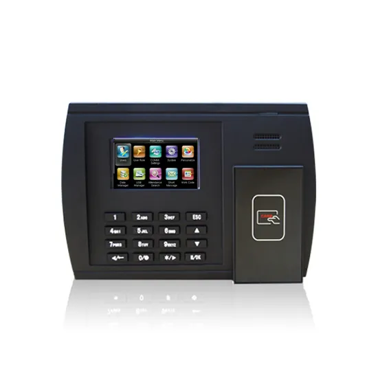 Zk Time Attendance Biometric Recording Proximity Card System with Workcode and Photoid