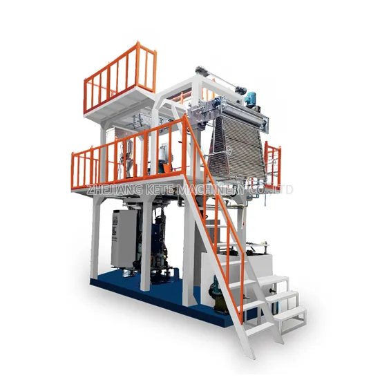 Blown Film Extrusion Machine High Speed High Output PVC Shrink Film Blowing Machine