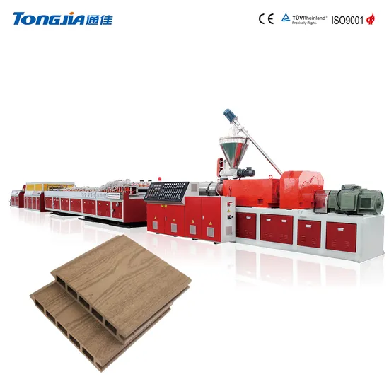 Plastic Profile WPC Extruder Wood Plastic WPC Board Extrusion Making Machine