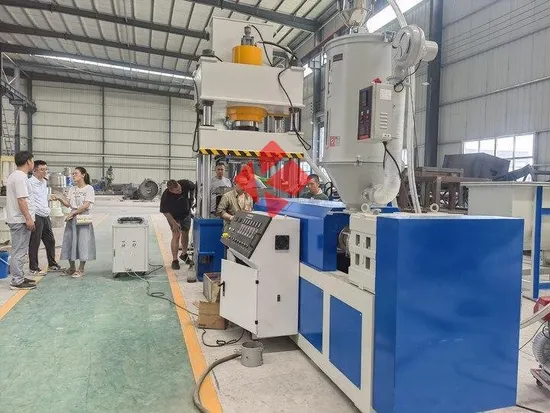 Plastic Pipe Mesh Extruders Machine for Raw Plastic